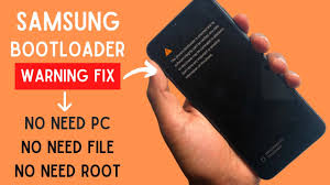 Links on android authority may earn us a commission. Samsung Bootloader Unlocked Warning Remove Without Pc All Model Worked For Gsm