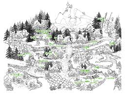 Horun Map Characters Art Final Fantasy The 4 Heroes Of Light Map Art Art Environmental Art