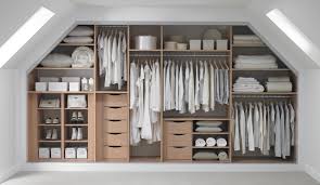 Bedroom Design Ideas For Awkward Spaces Built In Wardrobe Ideas Attic Bedroom Inspiration Clever Stora In 2020 Attic Master Bedroom Bedroom Closet Storage Loft Room