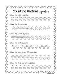 Ordinal Numbers Booklet Ordinal Numbers Math School Math Lessons