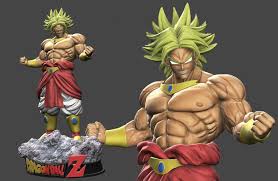Kakarot's third dlc will play out. 3d Printable Model Broly Dragon Ball Z Cgtrader
