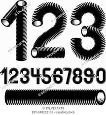 If you are interested, you must remember that the function of large numbers is so that children can see it clearly right? Numeric 0 9 Stock Photos And Images Agefotostock