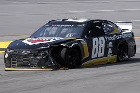 Big one | red flag. Hamlin Takes Nascar Win At Talladega Video Gm Authority