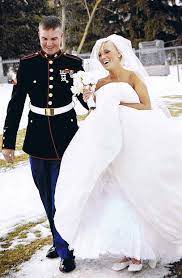 Brides Across America Is A Non Profit That Partners With Bridal Salons To Donate Bridal Gowns To Military Spouses This Military Bride Free Wedding Dress Bride