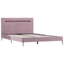 Suchen sie nach ebay gebraucht. Vidaxl Polsterbett Mit Led Rosa Stoff 120x200cm Bettgestell Doppelbett Bett Ebay