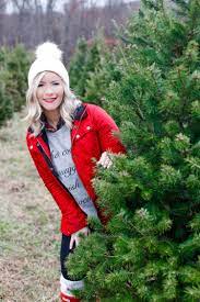 What To Wear Christmas Tree Shopping Three Other Holiday Looks Casual Holiday Outfits Christmas Tree Outfit Cute Winter Outfits