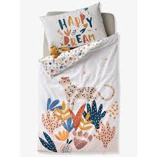 Housses de couette pour lit de 90, 105, 135, 150 ou 180 dans housses de couette à fleurs, rayures, avec des imprimés graphiques, tropicaux ou géométriques. La Redoute Housse De Couette Happy Dream 32 99 Housse De Couette Bebe Housse De Couette Couette
