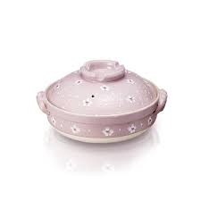 Unglazed clay can also be seasoned to retain flavors, and since clay is more porous than iron, it's. Plum Blossom Donabe Japanese Clay Pot 28cm My Cookware Australia