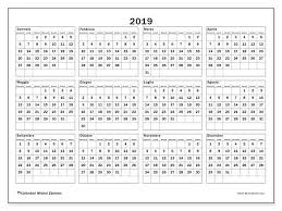 Calendario 2019 34ds Scrapbook Calendario Stampabile
