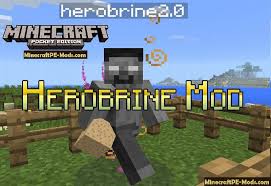 The legend of herobrine is a mod designed for modern versions of minecraft that aims to add herobrine to the game with many new gameplay features while also . Herobrine Mod Addon For Minecraft Pe 1 12 0 1 11 4 1 11 1 Download