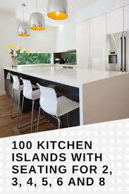 101 Kitchen Islands With Seating For 2 3 4 5 6 And 8 Chairs And Stools Kitchen Design Decor Kitchen Design Kitchen Island With Seating
