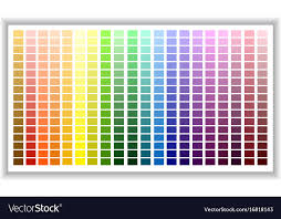 Color Palette Color Shade Chart