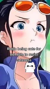 Robin saying "cute" makes her cuter 😍❤️ #onepiece #nicorobin #animefyp