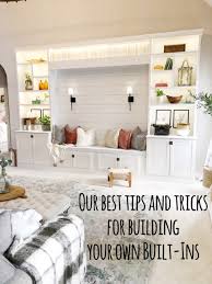 All too often, laundry rooms come with a single wire shelf. Our Diy Built Ins Our Best Tips And Tricks To Build Your Own Living With Lady