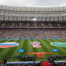 Et un défi de taille : Coupe Du Monde La Ceremonie D Ouverture En Images Coupe Du Monde Coupe Du Monde Football Ouverture
