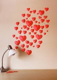 Hearts Decoracion Con Corazones Corazones De Papel Manualidades