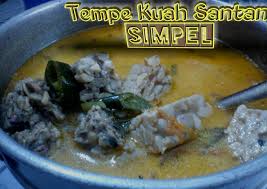 Menu sayur satu ini sempat di share di account instagram @nanamirdad_. Resep Tempe Kuah Santan Simpel Oleh Antie91 Cookpad