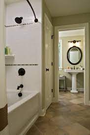 Bathroom With Pedestal Sink And Lighting Above Have The Sink Have The Mirror Have The Lighti Bold Bathroom White Subway Tile Bathroom Bathroom Tile Designs