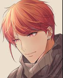 Top 10 favourite orange hair anime characters another pure and simple video for you all. Anime Male Orange Hair Red Hair Turtleneck Male Digital Art Anime Anime Anime Art