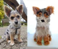 Stuffed animal of your pet, pet plush | petsies. Custom Stuffed Animal Of Your Pet Picture To Puppet