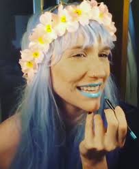 Pastel blue color conditioner system for light blue hair color. Kesha S Hairstyles Hair Colors Steal Her Style Page 7