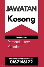 Kerja kosong driver lori melaka. Jawatan Kosong Pemandu Lori Ezygoo Furniture Facebook