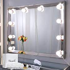 Ideal for use in living rooms, bedrooms. Buy Chende Hollywood Style Led Vanity Mirror Lights Kit With Dimmable Light Bulbs Lighting Fixture Strip For Makeup Vanity Table Set In Dressing Room Mirror Not Include Online At Low Prices In