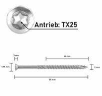 HELPMATE – Viti Per Terrazze 5 X 50 In Acciaio Inox A2 Antiruggine, 500  Viti Per Assi + 2 Punte T25 – Viti Per Assi Da Terrazza Per Esterni ...