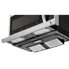 Lg Over The Range Microwave 2 2 Cu Ft Stainless Steel Lmv2257st Reno Depot