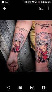 Inuyasha Tattoo Anime Tattoos Kawaii Tattoo Hand Tattoos