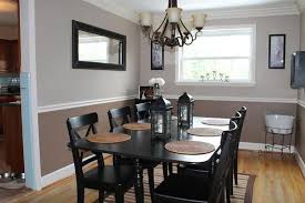 Two Tone Dining Room Dining Rooms Dining Room Paint Dining Room Decor Modern Dining Room