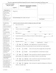 Unlike many states, you can wait until election day to register in minnesota. Free Illinois Name Change Forms How To Change Your Name In Il Pdf Eforms