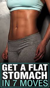 How To Get A Flat Stomach In 7 Moves In 2020 Fitness Inspiration Abs Workout Exercise