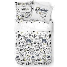 Amazonbasics parure de lit avec housse de couette en microfibre, gris foncé, 200 x 200 cm. Housse De Couette Manga Cdiscount