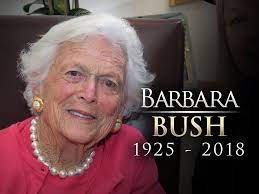 Barbara Bush 1925 2018 Barbara Bush Barbara Pierce Bush Barbara
