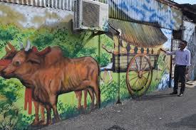 Jalan pekan lama, rumah awam jalan kolam ayer, 78000 alor gajah, melaka, malaysia. Lukisan Mural Penambah Seri Alor Gajah