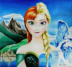 Disney Frozen Movie Elsa And Anna Speed Drawing Frozen Drawings Drawings Frozen Art