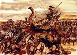 Battle Of Zama Punic War Ancient Warfare Punic Wars War Art