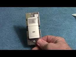 Leviton Ips02 Occupancy Sensor Switch Review And Programming Instructions Motion Sensor Lights Leviton Motion Sensor