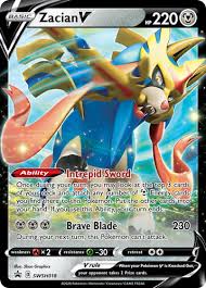 They were first introduced in the sword & shield expansion (the sword and shield expansions in japan). Zacian V Pokemon Ptcgo Tcg Codes Store