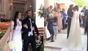 Lorella boccia e niccolò presta si sono sposati. Lorella Boccia E Niccolo Presta L Uscita Di Chiesa Dopo Il Matrimonio Video Video