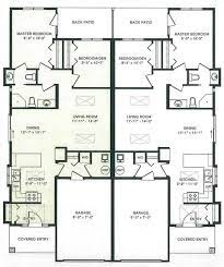 Garage House Plans Duplex House Plans Duplex Floor Plans