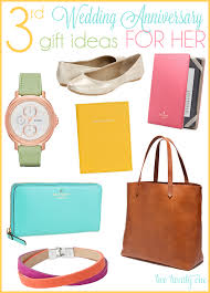 Keep track of their wishlist. 3rd Wedding Anniversary Gift Ideas