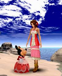 Monthly se traffic cost equivalent: Aerith And Queen Minnie Mouse By Intenseobservation On Deviantart