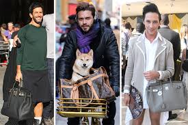 This list of male celebrities is loosely sorted by popularity. The Many Bags Of Accessory Loving Male Celebrities Purseblog