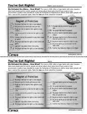 Please carefully review the links below to make sure that this is exactly the bundle you are wanting to purchase. You Ve Got Rights 181658 Pdf You U2019ve Got Rights Name Javon Bookman We Defeated The Aliens U2026 Now What The Year Is 2056 After A Huge Battle With Alien Course Hero