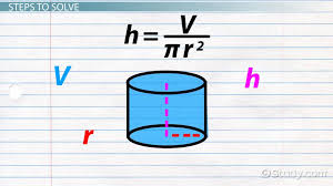 The length is how long the ice cube is and the width is how wide the ice cube is. How To Find The Height Of A Cylinder Video Lesson Transcript Study Com