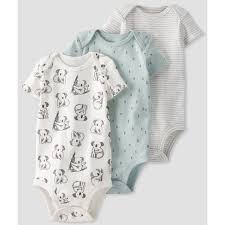 Baby 3pk Organic Cotton Koala Bodysuit Little Planet By Carter S White Target