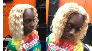 Jenna dewan black women hairstyles for long hair: 613 Crimped Bob W Leave Out Low Maintenance Quick Weave Youtube