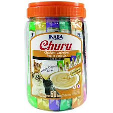 For american cat owners, holding a tube for their cat to lick. Inaba Churu Lickable Puree Natural Cat Treats Dealmoon